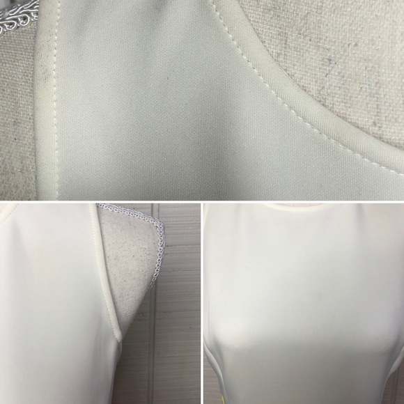 ERIN by Erin featherston color block yellow and off white dress NWT - Picture 12 of 17